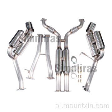 Infiniti G35 Z33 True Dual Catback Eald